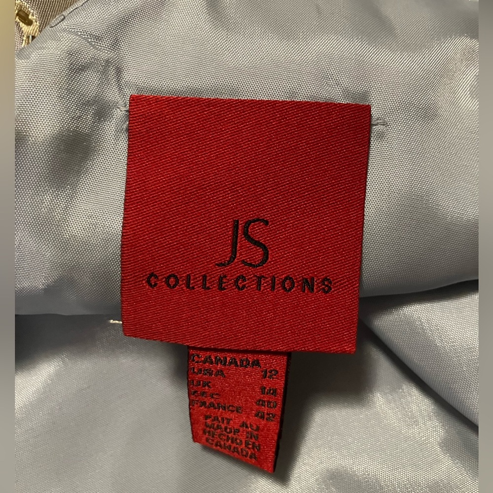 JS Collections Light Blue Maxi Dress